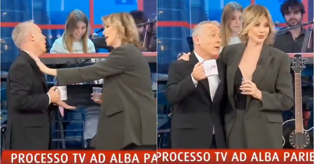 Alba Parietti dice “cu*o” in diretta e Diaco si arrabbia: “Scusati col pubblico!”