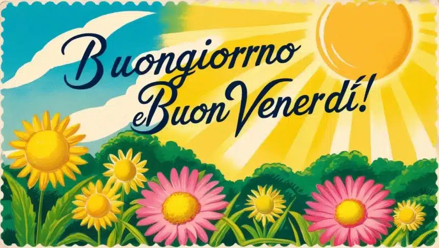 Immagini e frasi di Buongiorno: auguri per un meraviglioso Venerdì 20 Giugno 2025